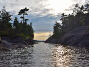 Kayaking French River.