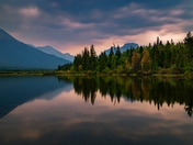 Long Exposure Sunrise In Banff