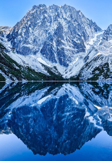 The Enchantment within the Alpine Lakes Wilderness in the Cascade Mountains of Washington State