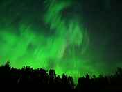 Aurora Borealis near Fox Creek, Alberts