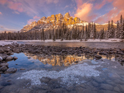 Sunset at the Castle