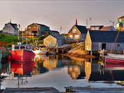 Sunset at Peggy's Cove 