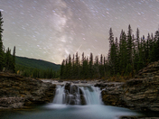 Milky Way and Sheep river