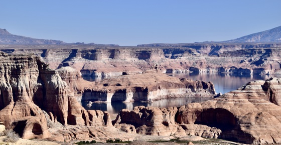 SW region of Glen Canyon National Recreation area