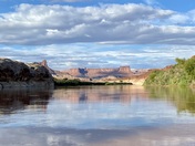 The Green River  Canyonlands National Park
