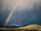 When it rains look for rainbows..