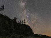 Milky way at the Bay of Fundy Nova Scotia