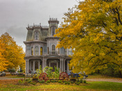 Fall colours in St. Stephen, NB.