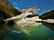 icebergs, White Boar lake, Kimberley