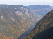 Fall in Hautes-Gorges-de-la-Rivière-Malbaie National Park 