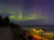 Aurora over the Bayside Patio