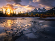 The Winter in Canmore