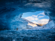 Saskatchewan Glacier Ice Cave