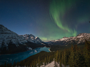 Aurora On Banff
