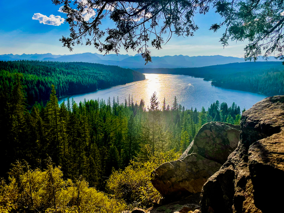 Holland lake , Montana