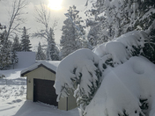 Manitoulin Snowfall, Christmas Day, 2022
