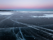 Underneath Glow at Sunset
