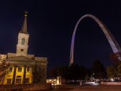 Gateway Arch & Basilica of Saint Louis