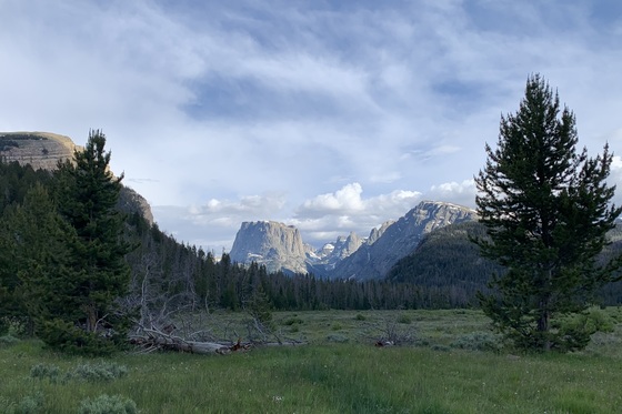 Green River Lakes Area in Bridger Wildness 