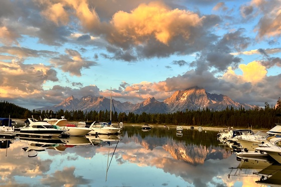Colter Bay Marina Grand Teton 