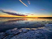 First Sunset of 2024