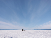 Ice Fishing in remote Labrador 