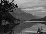 The view down the valley