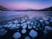 Abraham Lake Ice Bubble