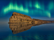 Northern Lights at Devon Island/ Nunavut