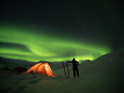 Basecamp in the mountains