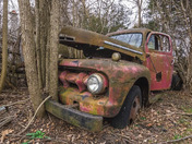 Abandoned Ford Pick Up Truck