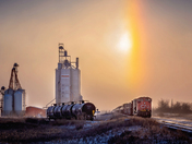 Early Morning Sundogs 