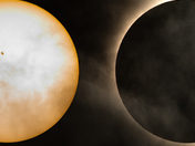 Before the eclipse - total eclipse