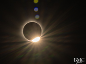 Celestial ballet and Sun diamond