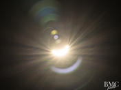 Celestial ballet and Sun diamond