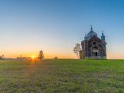 Abandoned Church Sunrise: Scrip Saskatchewan