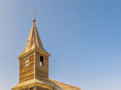 Abandoned Church at a Crossroads in the Middle of Nowhere Saskatchewan