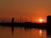 Sunset at Goderich Beach