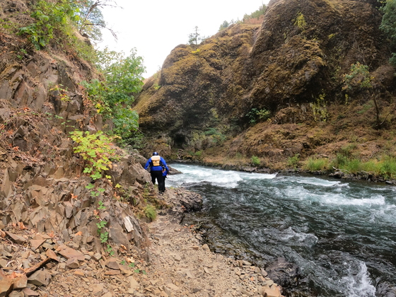 White Salmon River, Washington State. 