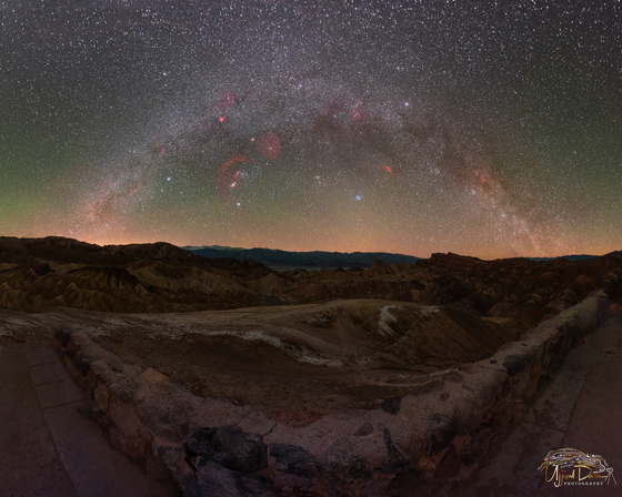 Badwater Basin and Zabrinskie Point, Death Valley National Park