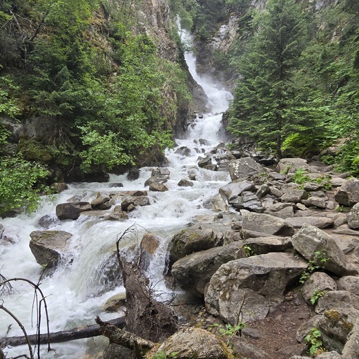 Lower Reid Falls in Chilkoot Trail