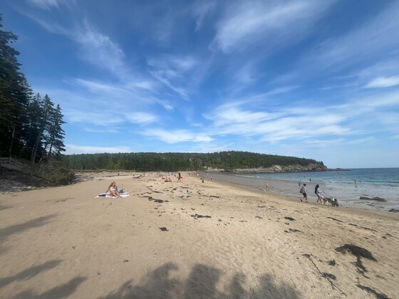 Acadia National Park, Maine: Sand Beach