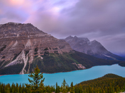 Light over Peyto