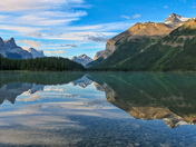 Maligne Lake Reflections