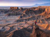 Moonscape Overlook near Hanksville, Utah