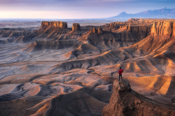 Moonscape Overlook near Hanksville, Utah