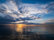 Sunset on Waskesiu Lake