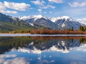 Vermilion Lake Mountain Reflections