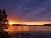 Summer Sunrise Over Ghost Lake