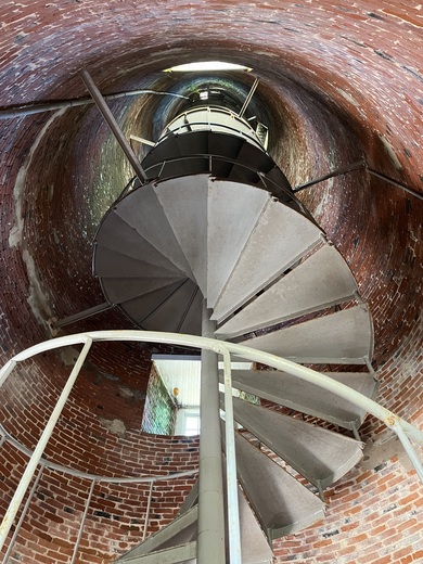 Ocracoke Light Station Stairwell